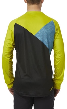 Attēls no Koszulka mska GIRO ROUST LS JERSEY dugi rkaw citron green shadow roz. M (DWZ)