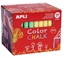 Attēls no Kreda szkolna APLI, okrga, 9x80mm, 100 szt., mix kolorów