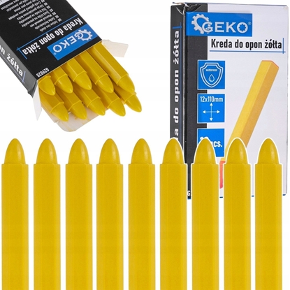 Изображение Kreda wodoodporna do opon óta 12x110mm  zestaw 10szt. (12/120)