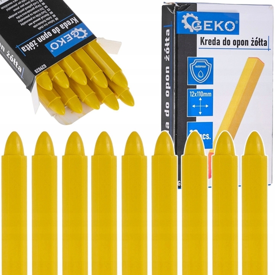 Изображение Kreda wodoodporna do opon óta 12x110mm  zestaw 10szt. (12/120)