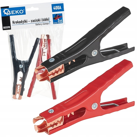 Picture of Krokodylki - zaciski abki 400A (50)