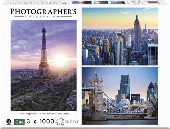 Изображение Krups Ambassador Landmarks 3x 1000 Pieces
