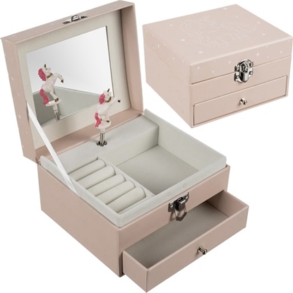 Picture of Kruzzel Szkatuka/ kuferek na biuteri z pozytywk 22903