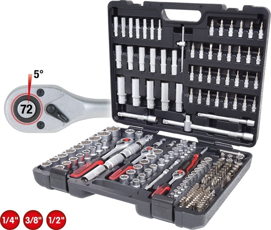 Picture of KS Tools 1/4 +3/8 +1/2  Socket Wrench-Set 195-pieces 917.0795