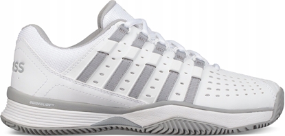 Picture of K-Swiss Tennis shoes K-SWISS HYPERMATCH HB for woman's, white/grey outdoor, size UK 4