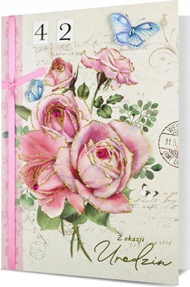 Picture of KUKARTKA Karnet B6 Urodziny (wymienne cyfry)