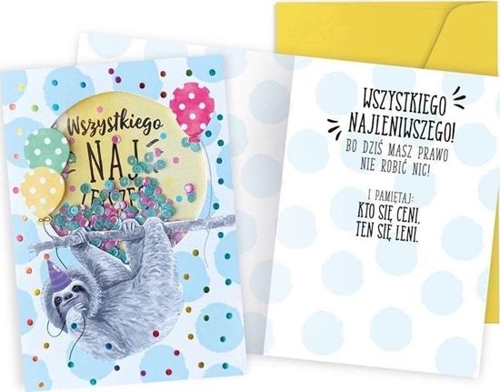 Picture of KUKARTKA KARNET CONFETTI URODZINY KNF-052