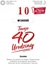 Attēls no KUKARTKA Karnet Urodziny 40 wymienne cyfry