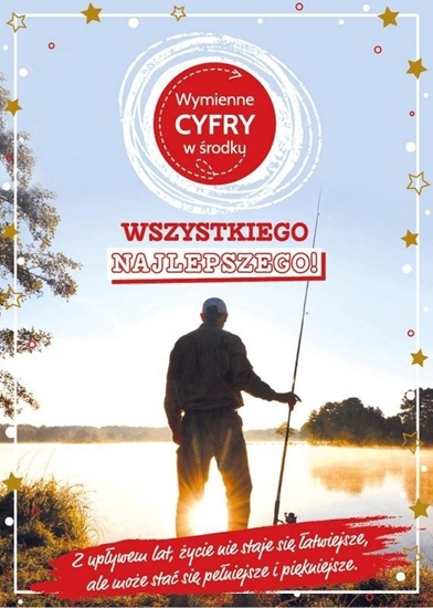 Picture of KUKARTKA Karnet Urodziny wymienne cyfry