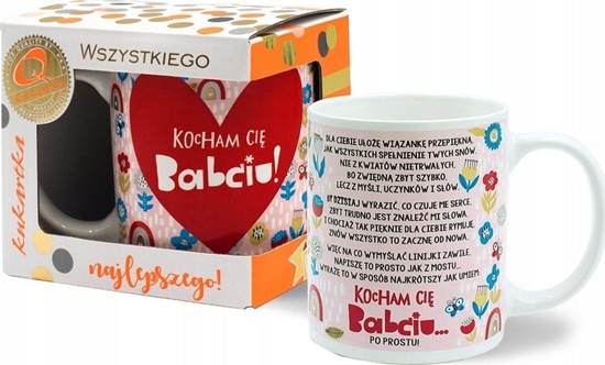 Picture of KUKARTKA Kubek Premium Babcia