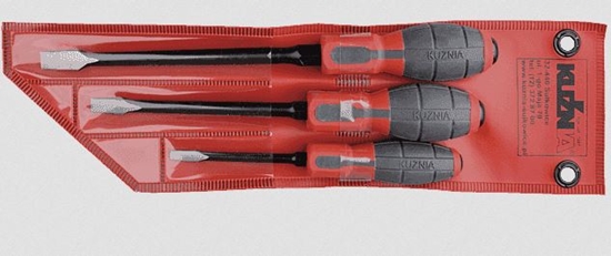 Изображение Kunia Sukowice Komplet wkrtaków 3szt. 9354/3 w etui (1-179-81-543)