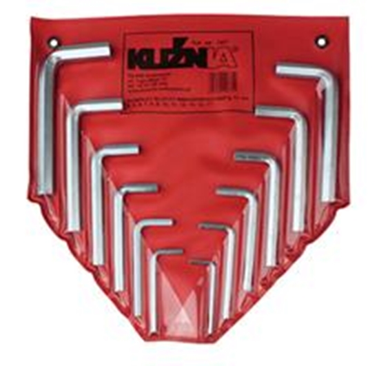 Изображение Kunia Sukowice Zestaw kluczy imbusowych hex typ L 3-10mm 8szt. (1-141-86-303)