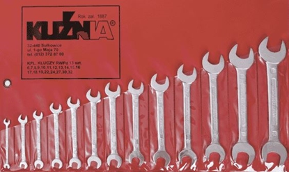 Изображение Kunia Sukowice Zestaw kluczy paskich 6-32mm 13szt. (1-131-91-113)