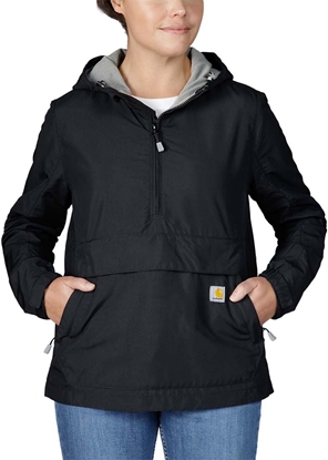Attēls no Kurtka Carhartt Rain Defender Light Packabl Black