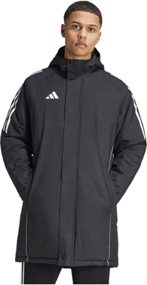 Picture of Kurtka mska adidas Tiro 24 Stadium Parka czarno-biaa IJ7391 S