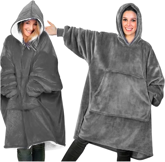 Изображение L50C1 KOC PONCZO NARZUTA  Z KAPTUREM      GRUBY