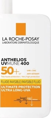 Attēls no La Roche-Posay La Roche Posay, Anthelios Niewidoczny Fluid SPF 50+, 50 ml - Dugi termin wanoci!
