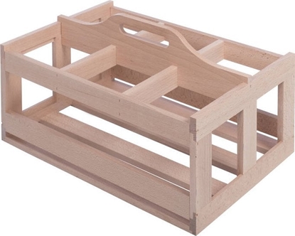 Attēls no La Sommeliere CASIER6 bukowa skrzynka na butelki wina