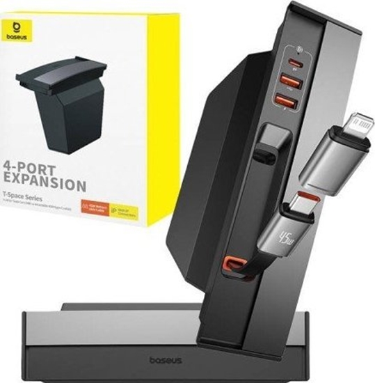 Изображение Baseus T-Space HUB for Tesla incl Cable black