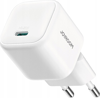 Picture of adowarka sieciowa Joyroom JR-TCG08 GaN USB-C 20W PD QC3.0 biaa