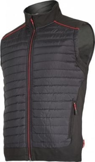 Picture of Lahti Pro Bezrkawnik Ocieplany Czarny, czerwony, 3xl (L4131006)