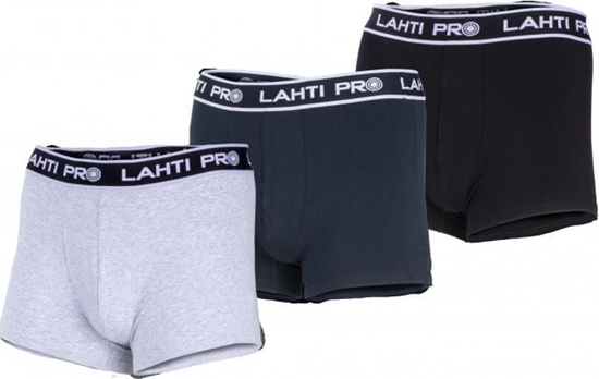 Picture of Lahti Pro Bokserki mskie czarne, szare, granat., 3 pary, "2xl", lahti