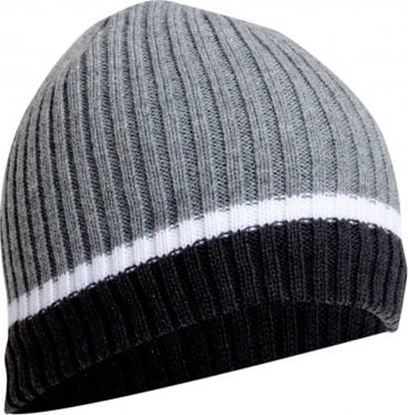 Picture of Lahti Pro CZAPKA AKRYLOWA Z OCIEPLIN SZARO-BIAA, LAHTI