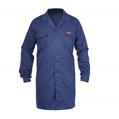 Picture of Lahti Pro Fartuch roboczy 260g/m2 granatowy S (L4160101)