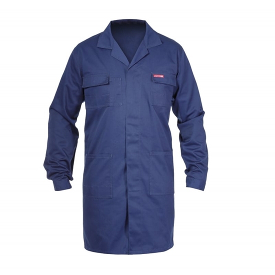 Picture of Lahti Pro Fartuch roboczy 260g/m2 granatowy S (L4160101)