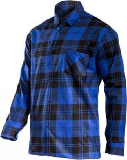 Picture of Lahti Pro KOSZULA FLANELOWA GRANATOWA, 170G/M2, "S", CE, LAHTI