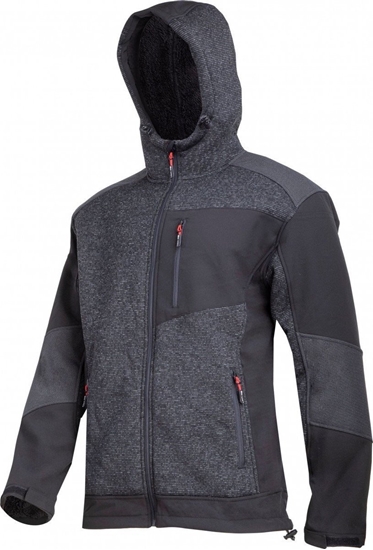 Picture of Lahti Pro KURTKA OCIEPLANA SHERPA CZARNO-SZARA, "M", CE, LAHTI