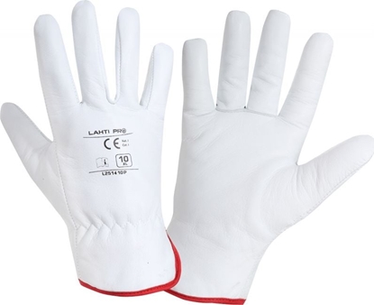 Picture of Lahti Pro Rkawice ocieplane ze skóry koziej biae 9" (L251409P)