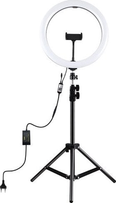 Picture of Lampa piercieniowa Puluz LED iedin lempa 30cm, su trikoju stovu iki 1.1m ir telefono laikikliu