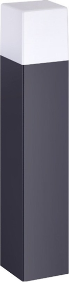 Picture of Lampa podogowa Azzardo Azzardo Sorano 500 AZ4358 lampa stojca ogrodowa 1x40W E27 szara/biaa