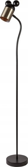 Изображение Lampa podogowa GTV GTV Mouse LP-MOUS-11-DEC lampa stojca podogowa 1x25W E27 czarna/zota