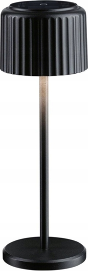 Picture of Lampa stoowa Paulmann Lampka stoowa solarna ELSE LED DIM USB-C 3,7W 250lm 2700K IP44 czarny / aluminium