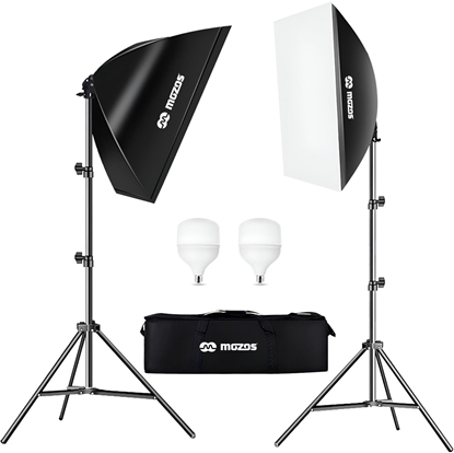 Picture of Lampa studyjna Mozos Softbox owietleniowy lampa fotograficzna ZF5070ECO-V2