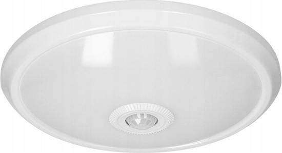 Изображение Lampa sufitowa Energizer ORNO ZONDA LED 16W WHITE PC LAMP WHITE PIR MOTION SENSOR