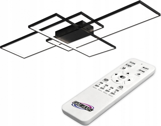 Picture of Lampa sufitowa LVT LVT Galaxis 2676 plafon lampa sufitowa 126W LED 3000-6500K ciemnialny czarny/biay