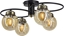 Picture of Lampa sufitowa Mdeco Elem Salsa 2216/4 BL 21QG plafon lampa sufitowa 4x60W E27 czarny/bursztynowy/mosidz
