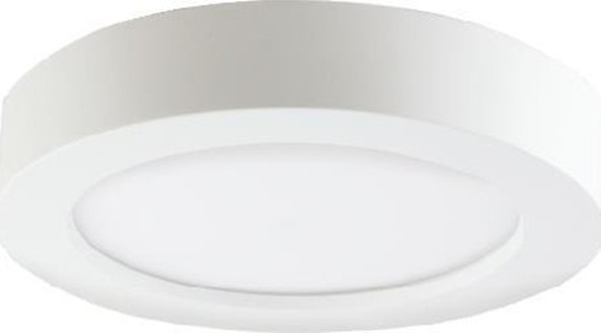 Изображение Lampa sufitowa Orno CITY LED 12W, oprawa downlight, natynkowa, okrga, 780lm, 3000K, biaa, wbudowany zasilacz LED,AD-OD-6057WLX3