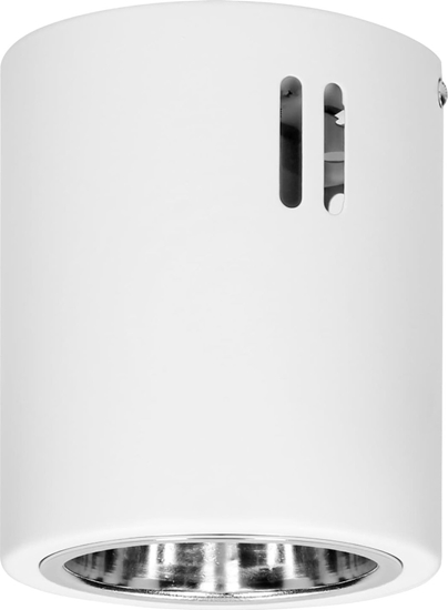 Picture of Lampa sufitowa Orno KORIN 10, oprawa typu downlight, 60W, E27, stal, biaa