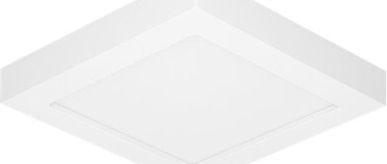 Изображение Lampa sufitowa Orno LETI LED 18W, oprawa downlight, natynkowa, kwadratowa, 1300lm, 3000K, biaa, wbudowany zasilacz LED,AD-OD-6062WLX3