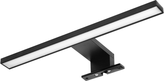 Picture of Lampa sufitowa Orno NORTES LED 5W, lampa nad lustro, 320lm, 4000K, d. 30 cm, czarny, AD-OM-6104L4/B