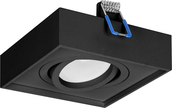 Picture of Lampa sufitowa Orno SORMUS S ramka dekoracyjna oprawy punktowej, MR16/GU10 max 50W, regulowana, kwadrat, czarna,AD-OD-6168/B