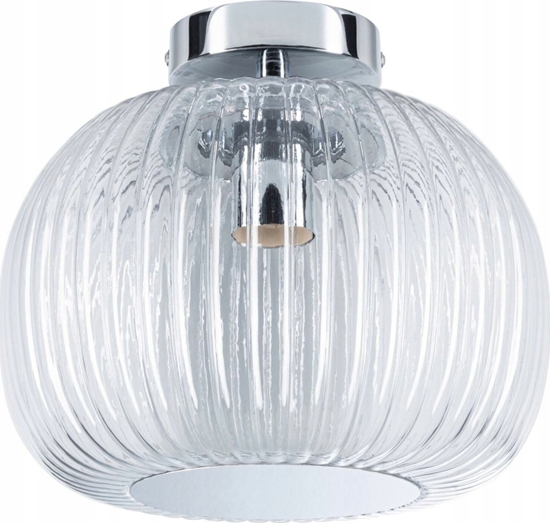 Picture of Lampa sufitowa Paulmann Oprawa sufitowa azienkowa RUYA E27 max.60W IP44 230V chrom / szko