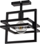 Изображение Lampa sufitowa Sigma Czarna lampa sufitowa Merci z metalu do sypialni nad óko