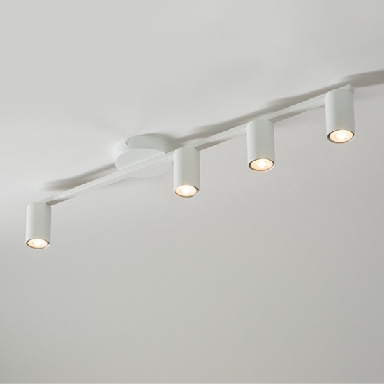 Изображение Lampa sufitowa Sigma Natynkowa lampa sufitowa Sky metalowe tuby do pokoju biae