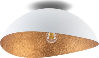 Изображение Lampa sufitowa Sigma Solaris S 40618 plafon sufitowy 1x60W E27 biay/miedziany