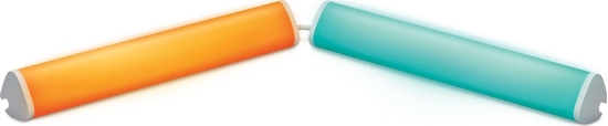 Picture of Lampa sufitowa Signify WiZ LightBar Tischleuchte Tunable White&Color 800lm 2erPack